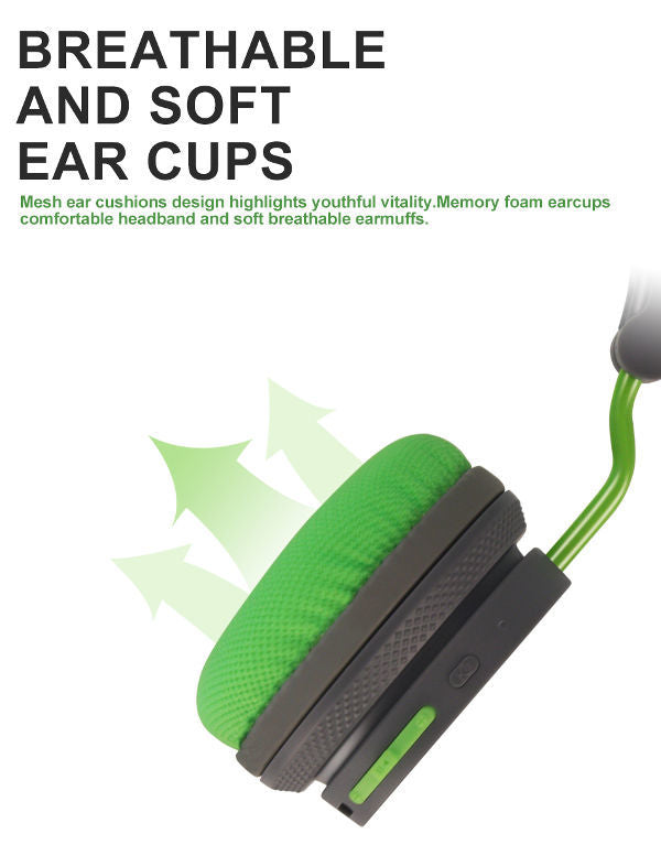 MTL4S Bluetooth headset Sporty Wireless Headphone On Ear Design Foldable & Portable Built-in MIC