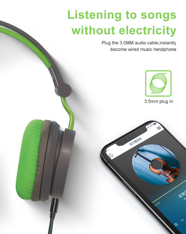MTL4S Bluetooth headset Sporty Wireless Headphone On Ear Design Foldable & Portable Built-in MIC