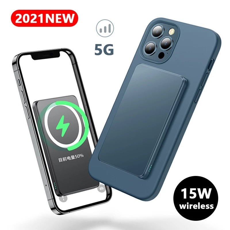Magnetic Fast Wireless Power Bank For iPhone