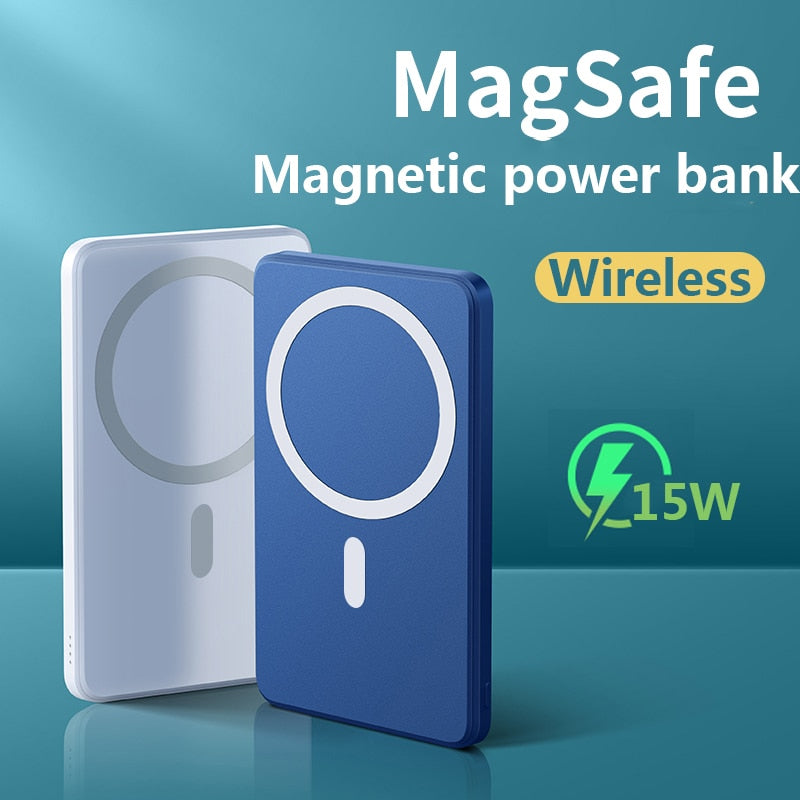 Magnetic Fast Wireless Power Bank For iPhone
