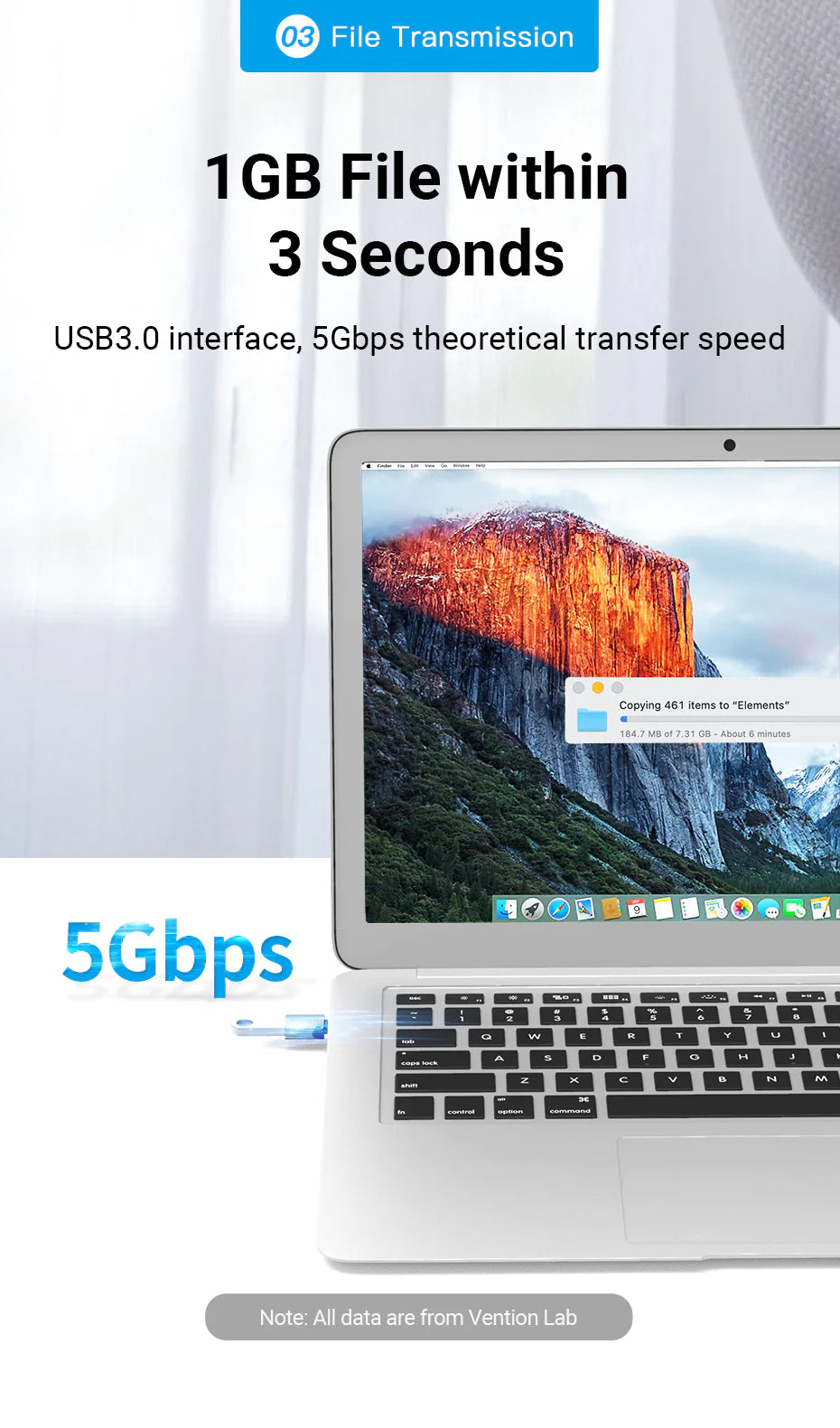 USB-C Male to USB 3.0 Female OTG Adapter Gray Aluminum Alloy Type