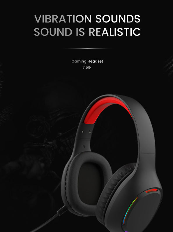 MTL15G Bluetooth Gaming Headset with Long Playtime and RGB Light