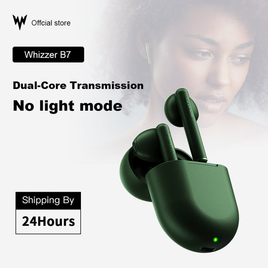 Original Whizzer B7 TWS Headphones BravoPods Wireless earphone Voice control Bluetooth 5.0 Noise reduction Tap Control